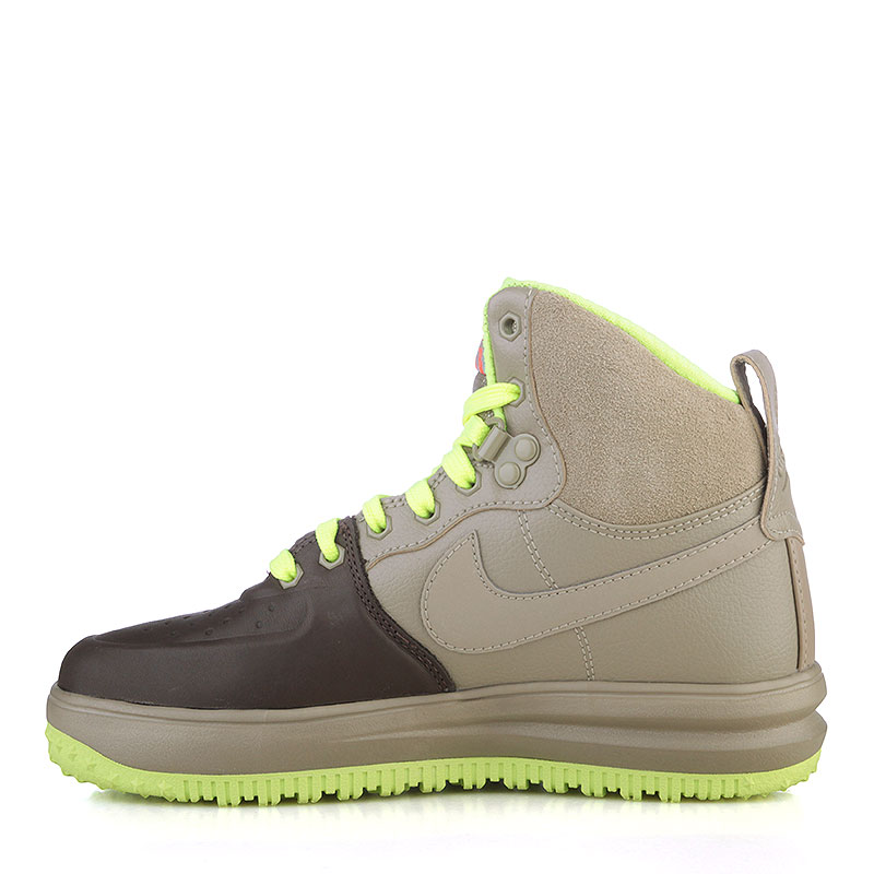 детские коричневые ботинки Nike Lunar Force 1 Sneakerboot GS 706803-201 - цена, описание, фото 3